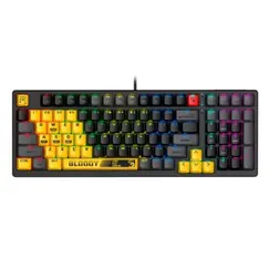კლავიატურა A4tech Bloody S98 RGB Mechanical Gaming Keyboard Red Switch US Layout Sports Limeკლავიატურა A4tech Bloody S98 RGB Mechanical Gaming Keyboard Red Switch US Layout Sports Limeკლავიატურა A4tech Bloody S98 RGB Mechanical Gaming Keyboard Red Switch US Layout Sports Lime