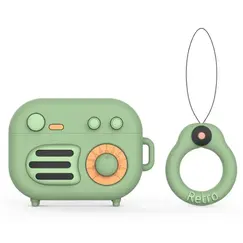 Silicone Case for AirPods Pro - GreenSilicone Case for AirPods Pro - GreenSilicone Case for AirPods Pro - Green