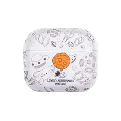 TVC AirPods 4 TPU Case Earphone Charging Box Water Transfer Printing Protective Cover - White AstronautTVC AirPods 4 TPU Case Earphone Charging Box Water Transfer Printing Protective Cover - White AstronautTVC AirPods 4 TPU Case Earphone Charging Box Water Transfer Printing Protective Cover - White Astronaut