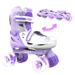 Roller skates Neon COMBO SKATES (SIZE 3-6) - NT10 (Purple)Roller skates Neon COMBO SKATES (SIZE 3-6) - NT10 (Purple)Roller skates Neon COMBO SKATES (SIZE 3-6) - NT10 (Purple)