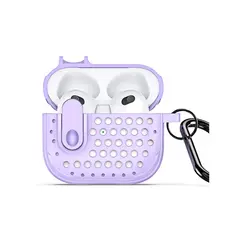 ყურსასმენის ქეისი Protective Cover for AirPods 3 - Purpleყურსასმენის ქეისი Protective Cover for AirPods 3 - Purpleყურსასმენის ქეისი Protective Cover for AirPods 3 - Purple