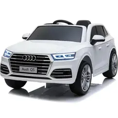 საბავშვო ელექტრო მანქანა Audi Q5B-W/ 2 ადგილიანი.კაუჩუკის საბურავით,რბილი სკამითსაბავშვო ელექტრო მანქანა Audi Q5B-W/ 2 ადგილიანი.კაუჩუკის საბურავით,რბილი სკამითსაბავშვო ელექტრო მანქანა Audi Q5B-W/ 2 ადგილიანი.კაუჩუკის საბურავით,რბილი სკამით