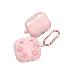 ყურსასმენის ქეისი TVC AirPods 4 Case Game Console Shape Earphones Silicone Shell with Carabiner - Pinkყურსასმენის ქეისი TVC AirPods 4 Case Game Console Shape Earphones Silicone Shell with Carabiner - Pinkყურსასმენის ქეისი TVC AirPods 4 Case Game Console Shape Earphones Silicone Shell with Carabiner - Pink