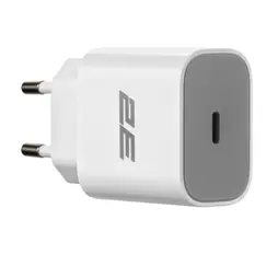 ადაპტერი 2E Wall Charger 25W USB-C PD, whiteადაპტერი 2E Wall Charger 25W USB-C PD, whiteადაპტერი 2E Wall Charger 25W USB-C PD, white