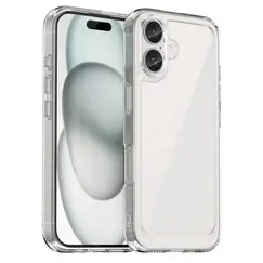 მობილურის ქეისი TVC iPhone 16 Clear Case TPU + Acrylic Slim Phone Coverმობილურის ქეისი TVC iPhone 16 Clear Case TPU + Acrylic Slim Phone Coverმობილურის ქეისი TVC iPhone 16 Clear Case TPU + Acrylic Slim Phone Cover