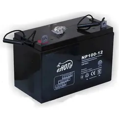 Accumulator ENOT NP100-12 battery 12 V / 100 AhAccumulator ENOT NP100-12 battery 12 V / 100 AhAccumulator ENOT NP100-12 battery 12 V / 100 Ah