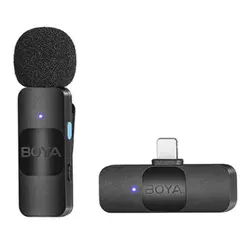 მიკროფონი Boya BY-V10 Ultracompact 2.4GHz Wireless Microphone Systemმიკროფონი Boya BY-V10 Ultracompact 2.4GHz Wireless Microphone Systemმიკროფონი Boya BY-V10 Ultracompact 2.4GHz Wireless Microphone System
