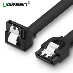 SATA cable US217 (30797) SATA 3.0 Data Cable 90° Elbow Black 0.5MSATA cable US217 (30797) SATA 3.0 Data Cable 90° Elbow Black 0.5MSATA cable US217 (30797) SATA 3.0 Data Cable 90° Elbow Black 0.5M