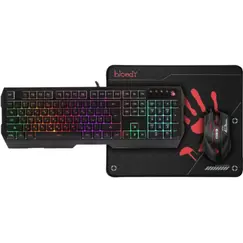 Keyboard with Mouse A4tech Bloody B1700 Gaming Bundle SetKeyboard with Mouse A4tech Bloody B1700 Gaming Bundle SetKeyboard with Mouse A4tech Bloody B1700 Gaming Bundle Set