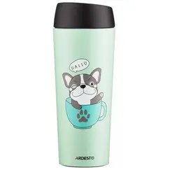თერმოსი Ardesto AR2645DG Coffee time Frenchie, 450ml, Thermos, Greenთერმოსი Ardesto AR2645DG Coffee time Frenchie, 450ml, Thermos, Greenთერმოსი Ardesto AR2645DG Coffee time Frenchie, 450ml, Thermos, Green