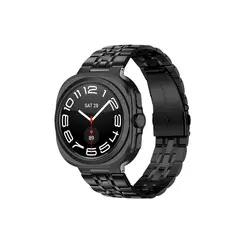სმარტ საათის სამაჯური TVC Samsung Galaxy Watch Ultra 47mm Band Stainless Steel 7-Bead Slim Watch Strap Bracelet - Blackსმარტ საათის სამაჯური TVC Samsung Galaxy Watch Ultra 47mm Band Stainless Steel 7-Bead Slim Watch Strap Bracelet - Blackსმარტ საათის სამაჯური TVC Samsung Galaxy Watch Ultra 47mm Band Stainless Steel 7-Bead Slim Watch Strap Bracelet - Black