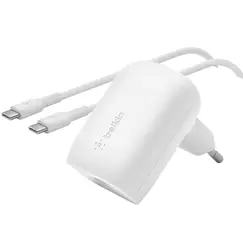 კაბელი და ადაპტერი Belkin Wall Charger 30W USB-C PD PPS, 1M PVC C-С, whiteკაბელი და ადაპტერი Belkin Wall Charger 30W USB-C PD PPS, 1M PVC C-С, whiteკაბელი და ადაპტერი Belkin Wall Charger 30W USB-C PD PPS, 1M PVC C-С, white