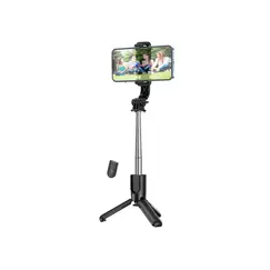მობილურის სამაგრი Hoco K17 Mini Live wireless selfie stick with Tripod - Blackმობილურის სამაგრი Hoco K17 Mini Live wireless selfie stick with Tripod - Blackმობილურის სამაგრი Hoco K17 Mini Live wireless selfie stick with Tripod - Black