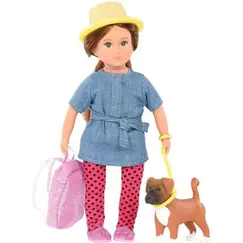 თოჯინა და ძაღლი LORI 6" DOLL & PET BOXERთოჯინა და ძაღლი LORI 6" DOLL & PET BOXERთოჯინა და ძაღლი LORI 6" DOLL & PET BOXER