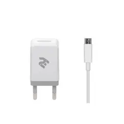 მობილურის დამტენი 2E Wall Charger Set USBx2.1A + Cable MicroUSB, 2.4A, 1m, Whiteმობილურის დამტენი 2E Wall Charger Set USBx2.1A + Cable MicroUSB, 2.4A, 1m, Whiteმობილურის დამტენი 2E Wall Charger Set USBx2.1A + Cable MicroUSB, 2.4A, 1m, White