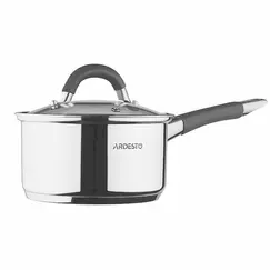 ქვაბი Ardesto Gemini, glass lid, 1.8 l, gray handles with siliconeქვაბი Ardesto Gemini, glass lid, 1.8 l, gray handles with siliconeქვაბი Ardesto Gemini, glass lid, 1.8 l, gray handles with silicone