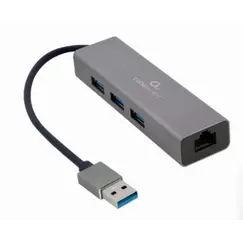 ადაპტერი Gembird A-AMU3-LAN-01 USB AM Gigabit network adapter with 3-port USB 3.0 hubადაპტერი Gembird A-AMU3-LAN-01 USB AM Gigabit network adapter with 3-port USB 3.0 hubადაპტერი Gembird A-AMU3-LAN-01 USB AM Gigabit network adapter with 3-port USB 3.0 hub