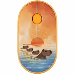 მაუსი 2E MF300 CAPYBARA SUNSET Silent WL BT, Yellowმაუსი 2E MF300 CAPYBARA SUNSET Silent WL BT, Yellowმაუსი 2E MF300 CAPYBARA SUNSET Silent WL BT, Yellow