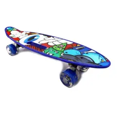 სკეიტბორდი M350YST-EYE  მანათობელი ბორბლები და სახელურითსკეიტბორდი M350YST-EYE  მანათობელი ბორბლები და სახელურითსკეიტბორდი M350YST-EYE  მანათობელი ბორბლები და სახელურით