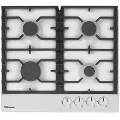 ქურის ზედაპირი Hansa Hob gas, 59cm, cast-iron, whiteქურის ზედაპირი Hansa Hob gas, 59cm, cast-iron, whiteქურის ზედაპირი Hansa Hob gas, 59cm, cast-iron, white