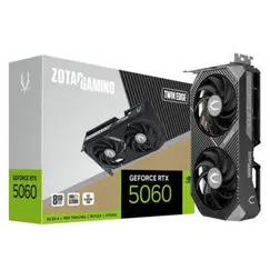 ვიდეო დაფა Zotac GAMING GeForce RTX5060 Twin Edge 8GB 128-Bit GDDR7 - ZT-B50600E-10Mვიდეო დაფა Zotac GAMING GeForce RTX5060 Twin Edge 8GB 128-Bit GDDR7 - ZT-B50600E-10Mვიდეო დაფა Zotac GAMING GeForce RTX5060 Twin Edge 8GB 128-Bit GDDR7 - ZT-B50600E-10M