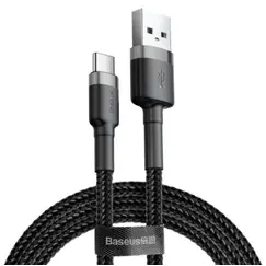 კაბელი Baseus Kevlar USB Cable Type-C 2A 2m CATKLF-CG1კაბელი Baseus Kevlar USB Cable Type-C 2A 2m CATKLF-CG1კაბელი Baseus Kevlar USB Cable Type-C 2A 2m CATKLF-CG1