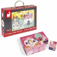 ასაწყობი კუბიკები Janod Cubes Tales of 12 el. J02983ასაწყობი კუბიკები Janod Cubes Tales of 12 el. J02983ასაწყობი კუბიკები Janod Cubes Tales of 12 el. J02983