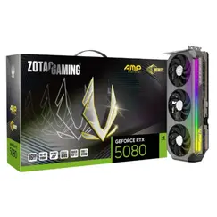 Video Card Zotac GAMING GeForce RTX5080 AMP Extreme INFINITY 16GB 256-Bit GDDR7 - ZT-B50800B-10PVideo Card Zotac GAMING GeForce RTX5080 AMP Extreme INFINITY 16GB 256-Bit GDDR7 - ZT-B50800B-10PVideo Card Zotac GAMING GeForce RTX5080 AMP Extreme INFINITY 16GB 256-Bit GDDR7 - ZT-B50800B-10P