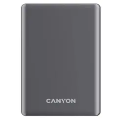 პორტატული დამტენი CANYON power bank OnPower 505 slim Magnetic 5000 Dark Gray (CNS-CPB505DG)პორტატული დამტენი CANYON power bank OnPower 505 slim Magnetic 5000 Dark Gray (CNS-CPB505DG)პორტატული დამტენი CANYON power bank OnPower 505 slim Magnetic 5000 Dark Gray (CNS-CPB505DG)
