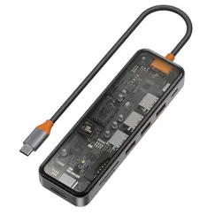 USB ჰაბი WiWU CB007 Space GrayUSB ჰაბი WiWU CB007 Space GrayUSB ჰაბი WiWU CB007 Space Gray