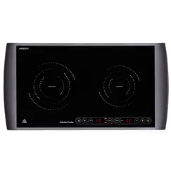 Electric surface ARDESTO ICS-B217 electric cooking plate with two hob eyes with total power of 2900 W, touch controlElectric surface ARDESTO ICS-B217 electric cooking plate with two hob eyes with total power of 2900 W, touch controlElectric surface ARDESTO ICS-B217 electric cooking plate with two hob eyes with total power of 2900 W, touch control