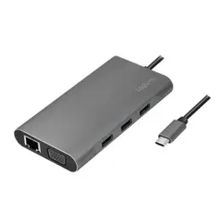 დოკ სადგური Logilink UA0383 USB3.2 Docking Station USB-C 10-Port PD Silverდოკ სადგური Logilink UA0383 USB3.2 Docking Station USB-C 10-Port PD Silverდოკ სადგური Logilink UA0383 USB3.2 Docking Station USB-C 10-Port PD Silver
