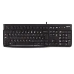 კლავიატურა LOGITECH K120 Corded Keyboard - BLACK - USB - RUS - B2Bკლავიატურა LOGITECH K120 Corded Keyboard - BLACK - USB - RUS - B2Bკლავიატურა LOGITECH K120 Corded Keyboard - BLACK - USB - RUS - B2B