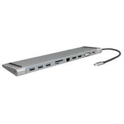 Adapter Logilink UA0373 USB 3.2 Gen 1 Docking Station 11-Port w/PDAdapter Logilink UA0373 USB 3.2 Gen 1 Docking Station 11-Port w/PDAdapter Logilink UA0373 USB 3.2 Gen 1 Docking Station 11-Port w/PD