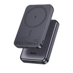 პორტატული დამტენი HocoJ160 Original magnetic power bank(5000mAh) metal greyპორტატული დამტენი HocoJ160 Original magnetic power bank(5000mAh) metal greyპორტატული დამტენი HocoJ160 Original magnetic power bank(5000mAh) metal grey