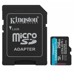 მეხსიერების ბარათი Kingston Canvas Go Plus 256GB microSD Card | Up to 200MB/s | Class 10, UHS-I, U3, V30, A2 | SDCG4/256GBმეხსიერების ბარათი Kingston Canvas Go Plus 256GB microSD Card | Up to 200MB/s | Class 10, UHS-I, U3, V30, A2 | SDCG4/256GBმეხსიერების ბარათი Kingston Canvas Go Plus 256GB microSD Card | Up to 200MB/s | Class 10, UHS-I, U3, V30, A2 | SDCG4/256GB
