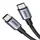 USB cable UGREEN US316 (90120), 100W, Type-c to Type-c, 3m, BlackUSB cable UGREEN US316 (90120), 100W, Type-c to Type-c, 3m, BlackUSB cable UGREEN US316 (90120), 100W, Type-c to Type-c, 3m, Black