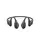 Headphone QCY Crossky Link BlackHeadphone QCY Crossky Link BlackHeadphone QCY Crossky Link Black