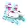 Roller skates NEON INLINE SKATES (SIZE 3-6) - NT08 (Teal Pink)Roller skates NEON INLINE SKATES (SIZE 3-6) - NT08 (Teal Pink)Roller skates NEON INLINE SKATES (SIZE 3-6) - NT08 (Teal Pink)