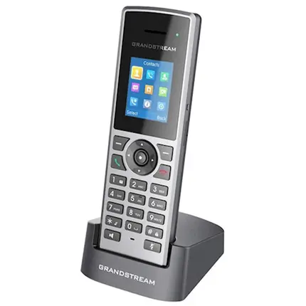 დამატებითი ყურმილი Grandstream DP722 Wireless DECT Phone 5 Phones per BS Colour Displayდამატებითი ყურმილი Grandstream DP722 Wireless DECT Phone 5 Phones per BS Colour Displayდამატებითი ყურმილი Grandstream DP722 Wireless DECT Phone 5 Phones per BS Colour Display