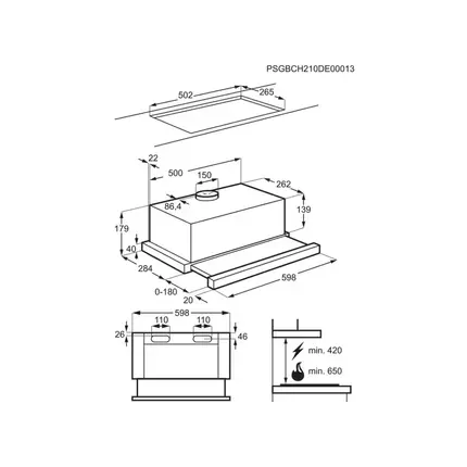 Hood AEG DPB3632S, 5 imageHood AEG DPB3632S, 5 imageHood AEG DPB3632S, 5 image