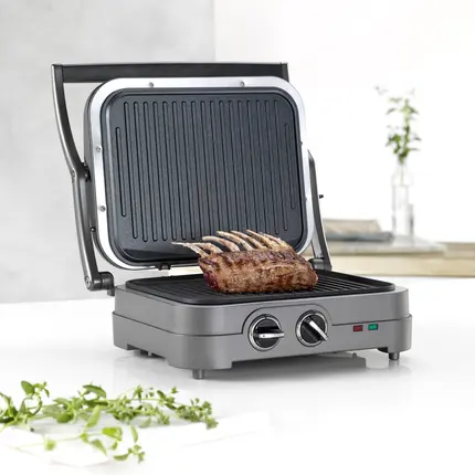 გრილი Cuisinart GR47E Griddler Elite Grill Gray, 3 imageგრილი Cuisinart GR47E Griddler Elite Grill Gray, 3 imageგრილი Cuisinart GR47E Griddler Elite Grill Gray, 3 image