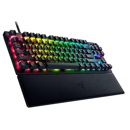 კლავიატურა Razer Keyboard Huntsman V3 Pro TKL RGB 84key Analog Optical Switches USB-A EN, black, 3 imageკლავიატურა Razer Keyboard Huntsman V3 Pro TKL RGB 84key Analog Optical Switches USB-A EN, black, 3 imageკლავიატურა Razer Keyboard Huntsman V3 Pro TKL RGB 84key Analog Optical Switches USB-A EN, black, 3 image