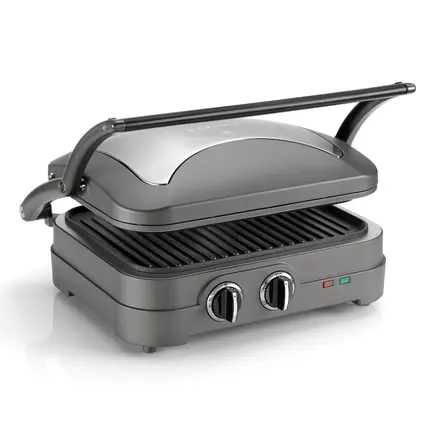გრილი Cuisinart GR47E Griddler Elite Grill Grayგრილი Cuisinart GR47E Griddler Elite Grill Grayგრილი Cuisinart GR47E Griddler Elite Grill Gray