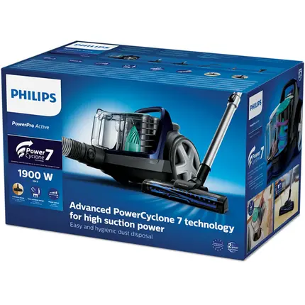 მტვერსასრუტი PHILIPS FC9573/01, 10 imageმტვერსასრუტი PHILIPS FC9573/01, 10 imageმტვერსასრუტი PHILIPS FC9573/01, 10 image