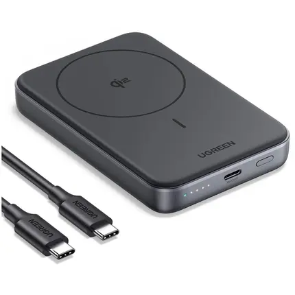 პორტატული დამტენი UGREEN PB761 (45763), 10000mAh, Magnetic Wireless Power Bank, Black, 7 imageპორტატული დამტენი UGREEN PB761 (45763), 10000mAh, Magnetic Wireless Power Bank, Black, 7 imageპორტატული დამტენი UGREEN PB761 (45763), 10000mAh, Magnetic Wireless Power Bank, Black, 7 image