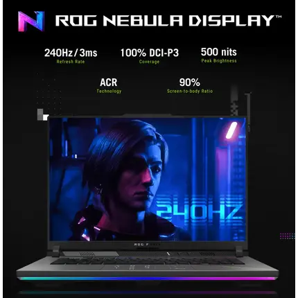 ნოუთბუქი Asustek ROG Strix G16 (2025) 16'' 2.5K  240Hz Ryzen 9 9955HX3D 16GB 1TB G4 SSD RTX 5070 TI Eclipse Gray, 4 imageნოუთბუქი Asustek ROG Strix G16 (2025) 16'' 2.5K  240Hz Ryzen 9 9955HX3D 16GB 1TB G4 SSD RTX 5070 TI Eclipse Gray, 4 imageნოუთბუქი Asustek ROG Strix G16 (2025) 16'' 2.5K  240Hz Ryzen 9 9955HX3D 16GB 1TB G4 SSD RTX 5070 TI Eclipse Gray, 4 image