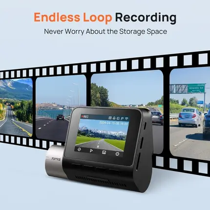 მანქანის ვიდეო რეგისტრატორი 70mai Dash Cam A510-1, Built in GPS, 140°/130°, Car Video Recorder, Black, 5 imageმანქანის ვიდეო რეგისტრატორი 70mai Dash Cam A510-1, Built in GPS, 140°/130°, Car Video Recorder, Black, 5 imageმანქანის ვიდეო რეგისტრატორი 70mai Dash Cam A510-1, Built in GPS, 140°/130°, Car Video Recorder, Black, 5 image