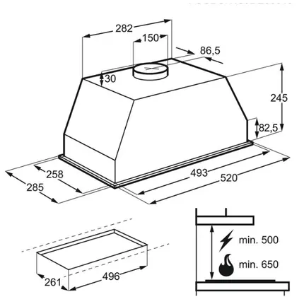 ჩასაშენებელი გამწოვი Electrolux LFG525S, 4 imageჩასაშენებელი გამწოვი Electrolux LFG525S, 4 imageჩასაშენებელი გამწოვი Electrolux LFG525S, 4 image