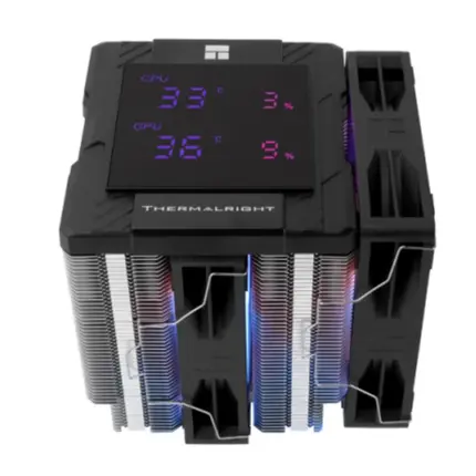 ქულერი THERMALRIGHT Peerless Assassin 120 Digital ARGB BLACK CPU Universal Cooler, 3 imageქულერი THERMALRIGHT Peerless Assassin 120 Digital ARGB BLACK CPU Universal Cooler, 3 imageქულერი THERMALRIGHT Peerless Assassin 120 Digital ARGB BLACK CPU Universal Cooler, 3 image